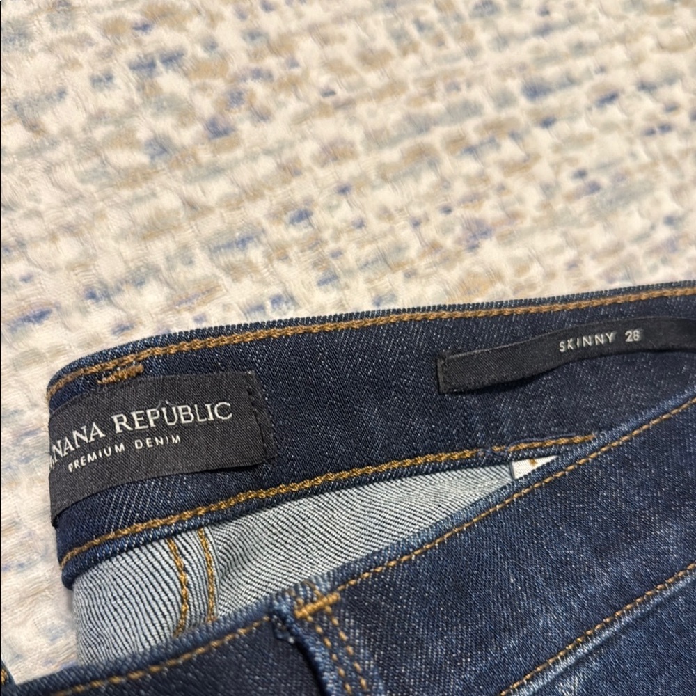 Banana Republic Dark Blue Skinny Jeans